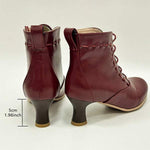 Women's Vintage Lace-Up Martin Boots 80479142C