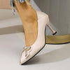 Women's Fashionable Bow Pointed Toe Pumps 24673993S