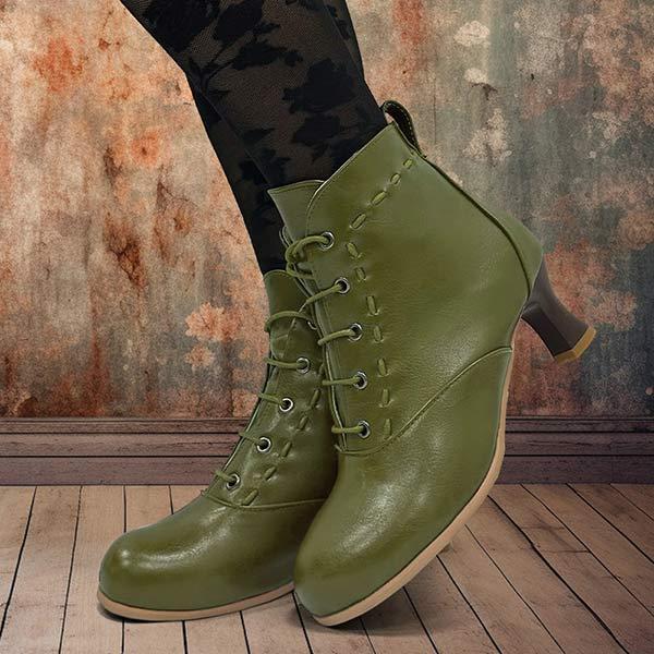 Women's Vintage Lace-Up Martin Boots 80479142C