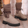 Women's Lace-Up Short Snow Boots 21410798C