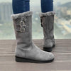 Women's Thick Sole Fleece-Lined Snow Boots 66112966C