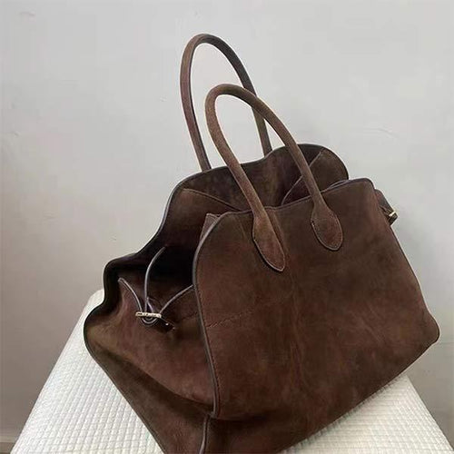 Women's Large-Capacity Vintage-Style Commuter Tote Bag 71743954C