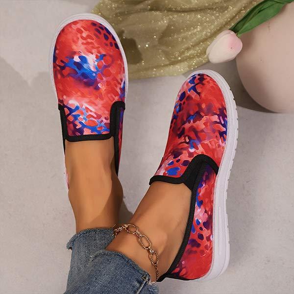 Women's Floral Slip-On Casual Flats 66832679C