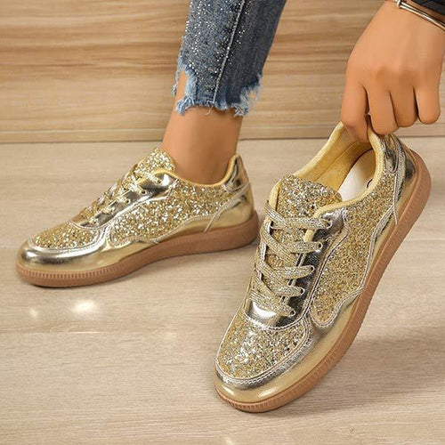 Women's Round Toe Fashionable Flat Shoes 21197851C