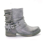 Women's Low-Heel Vintage Stud Ankle Boots 88033948C