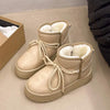 Women's Thick-Soled Velvet Thickened Warm Snow Boots 98354507C