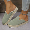 Women's Slip-On Half Mules Espadrille Shoes 11021855C