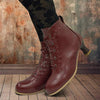 Women's Vintage Lace-Up Martin Boots 80479142C