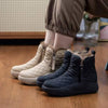 Women's Short Ankle-Length Plush-Lined Snow Boots 09175379C