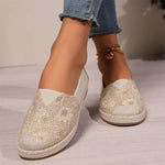 Women's Soft-Soled Slip-On Canvas Shoes 06869121C