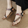 Women's Cozy Boho Braided Ribbon Sandals 73433233C