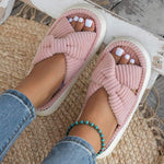 Women's Thick-Soled Plush Slippers 87089929C