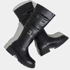 Women's Thick Sole Front Zip High Rider Boots 09067782C