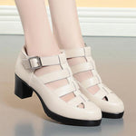 Women's Casual Roman Anti-Slip Thick Heel Sandals 40071093S