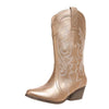 Women's Chunky Heel Cowboy Boots 56061105C