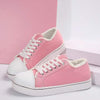 Women's Casual Lace-Up Canvas Shoes 10802530C