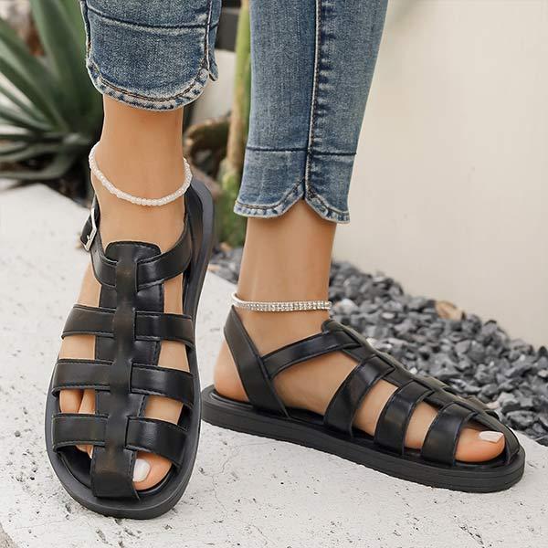 Women's Roman Style Flat Sandals 37097608C