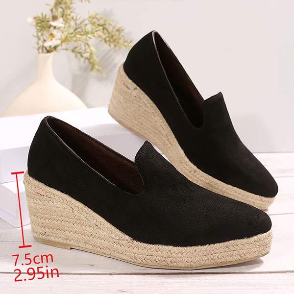 Women's Platform Wedge Casual Shoes 33111054C