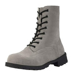 Women's Lace-Up Fur-Lined Warm Combat Boots 89736583C