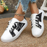 Women's Casual Lace Thick Sole Lace Up Sneakers 45990026S