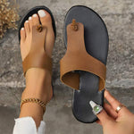 Women's Toe-Loop Slide Sandals 22480068C