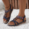 Women's Bohemian Flat Rhinestone Sandals 38370177C