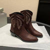 Women's Vintage Embroidered Ankle Boots 10972554S