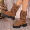 Women's Lace-Up Short Snow Boots 21410798C