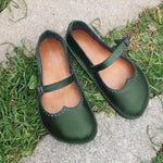 Women's Retro Comfort Flat Casual Shoes 79432141C