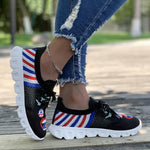 Women's Flat Lace-Up Knit Casual Sneakers 14149941S