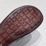 Women's Retro Casual Soft Bottom Round Toe Peas Shoes 36170494C