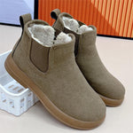 Women's Casual Plush Lined Flat Snow Boots 65891077S