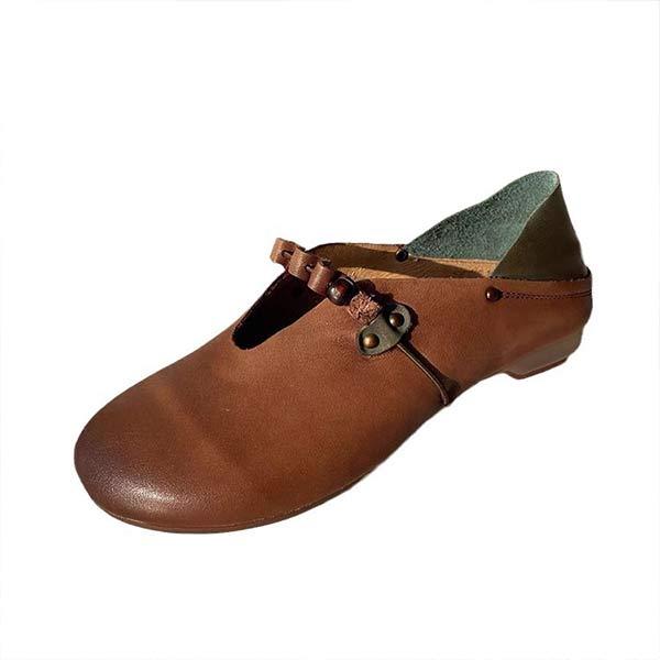 Women's Retro Mary Jane Shoes with Ankle Strap 85987252C