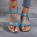 Women's Bohemian Open Toe Wedge Sandals 45755412C