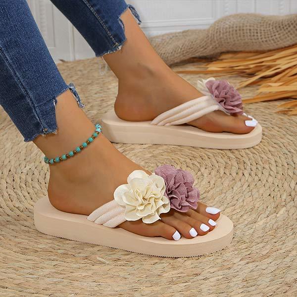 Women's Floral Thong Sandals 57820002C