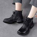 Women's Soft Sole Vintage Ankle Boots 32584637C