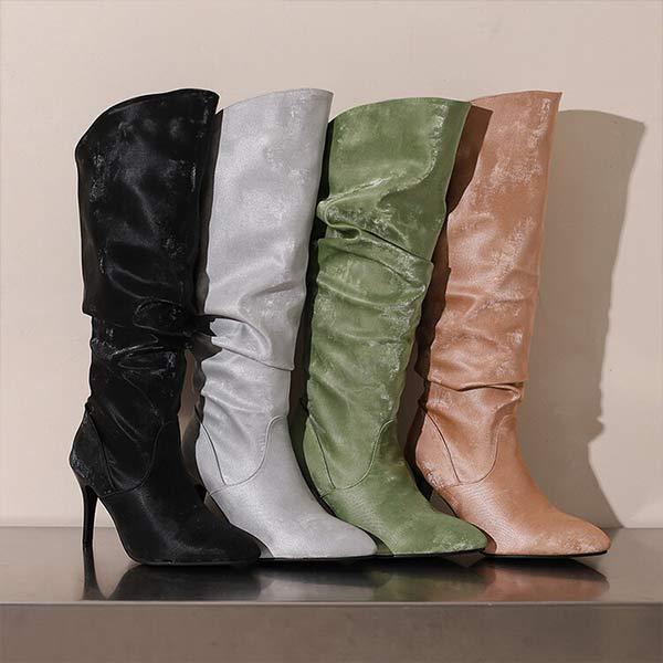 Women's High Heel Stiletto Knee-High Boots 49333813C