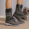 Women's Thick Warm High-Calf Snow Boots 87172176C