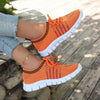 Women's Flyweave Mesh Breathable Lace-Up Sneakers 64488365C