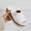 Women's Wedge Heel Thick-Sole Slide Sandals 48373117C