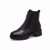 Women's Fashion Chunky Heel Zipper Martin Boots 82472584S