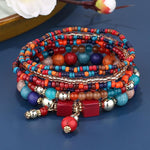 Creative Turquoise Beaded Stackable Bracelet 60255792C