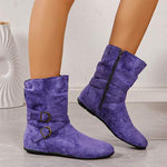 Women's Suede Ankle Boots 86882259C