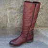 Women's Round-Toe Vintage Riding Boots 92634688C