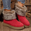 Women's Casual Fur Collar Thick Soled Snow Boots 17535543S