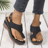 Women's Toe Ring Wedge Sandals 63510345C