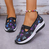 Women's Floral Print Casual Shoes 89849734C