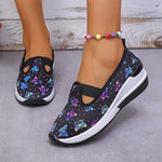 Women's Floral Print Casual Shoes 89849734C