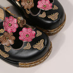 Women's Plum Blossom Thick Soled Non-slip Slippers 86650693C