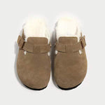 Women's Fleece-Lined Buckle Shoes 69437071C